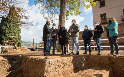 La Alhambra continuará con la intervención arqueológica en el jardín de la Alamedilla